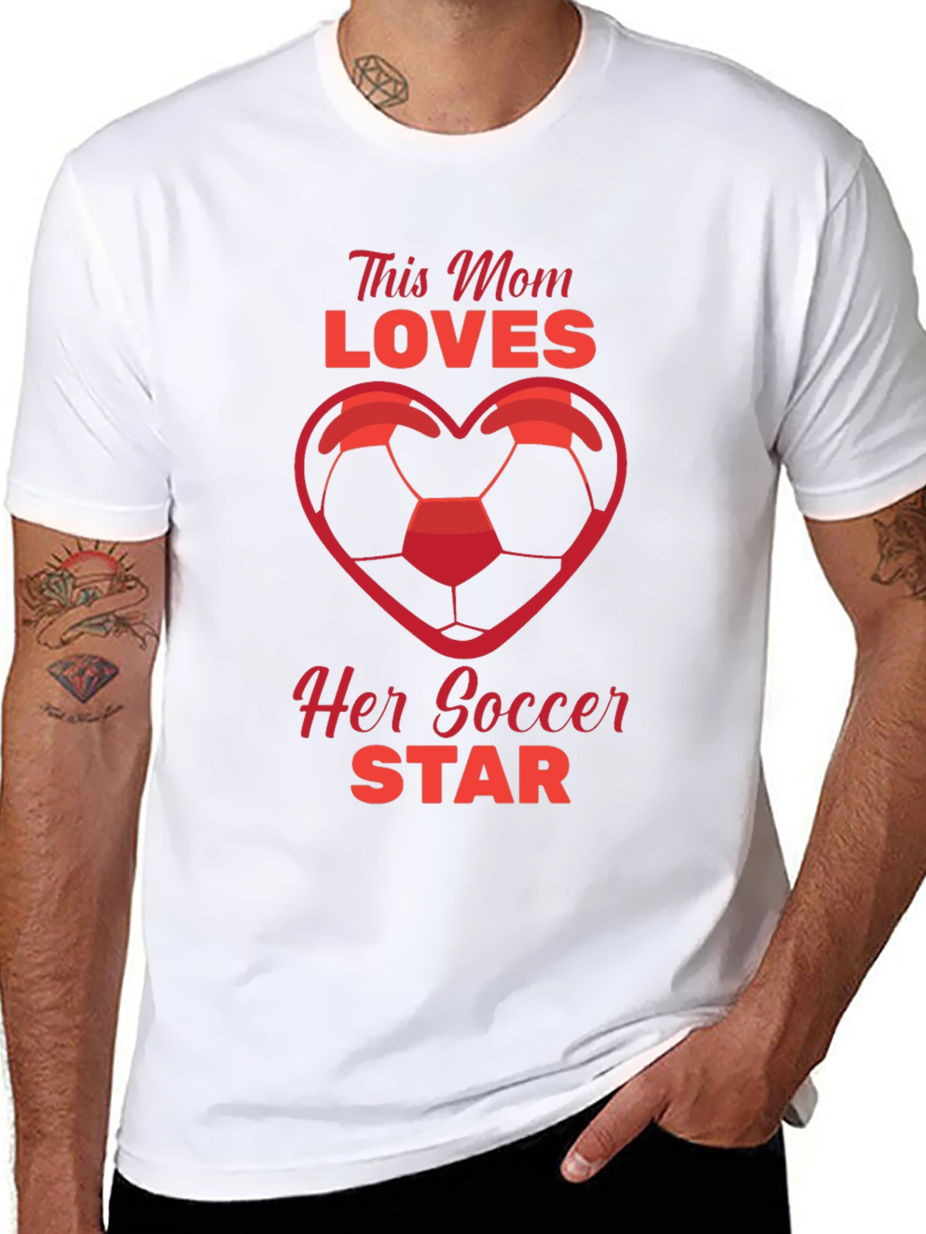 This Mom Loves Her Soccer Star T-Shirt