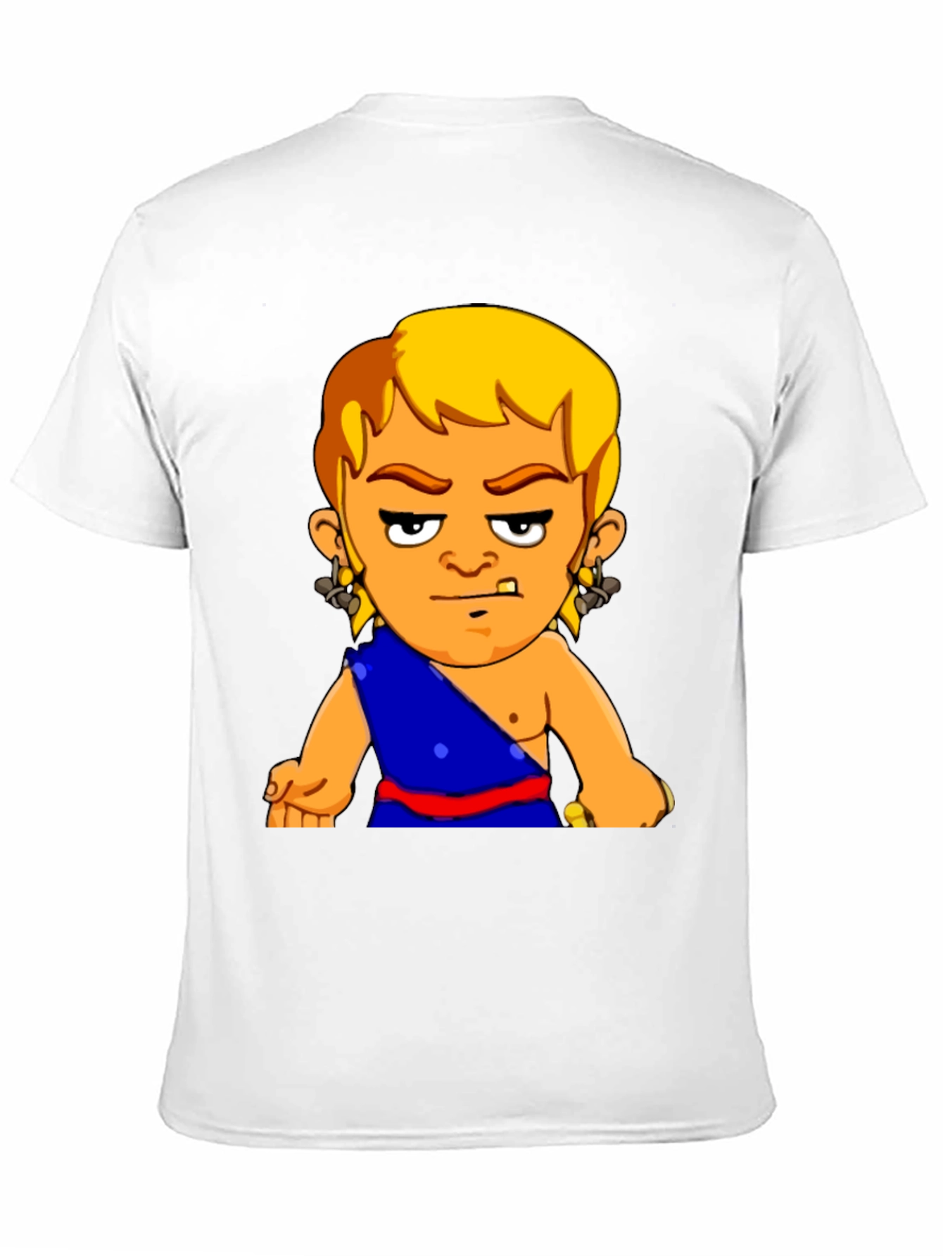 Funny Cartoon Character Graphic T-Shirt