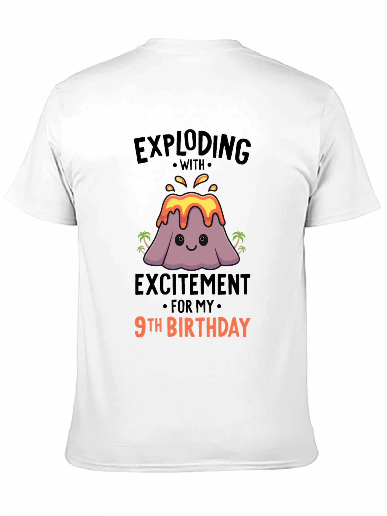 Exploding With Excitement 9th Birthday T-Shirt
