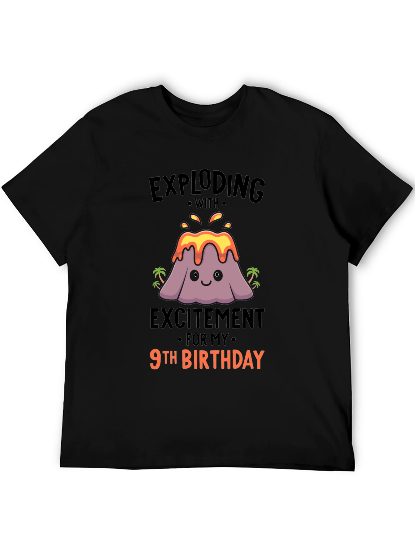 Exploding With Excitement 9th Birthday T-Shirt