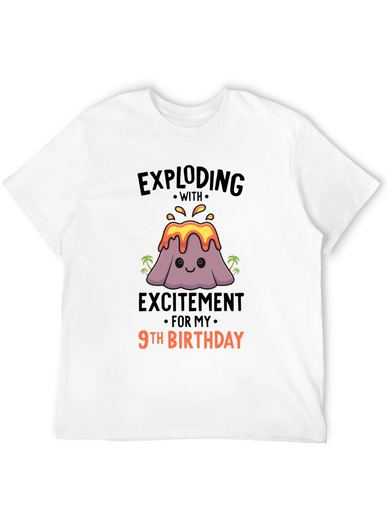 Exploding With Excitement 9th Birthday T-Shirt