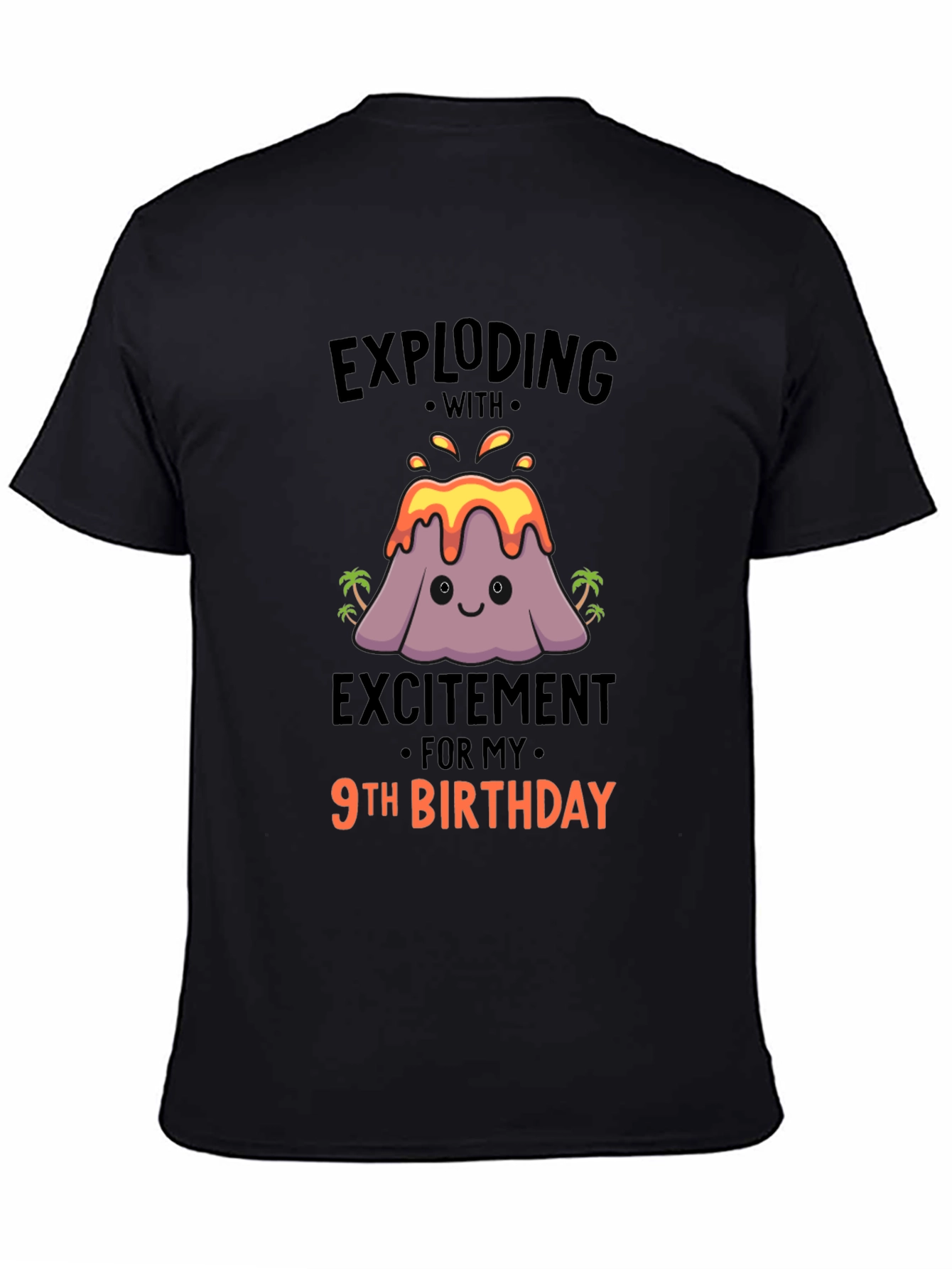 Exploding With Excitement 9th Birthday T-Shirt