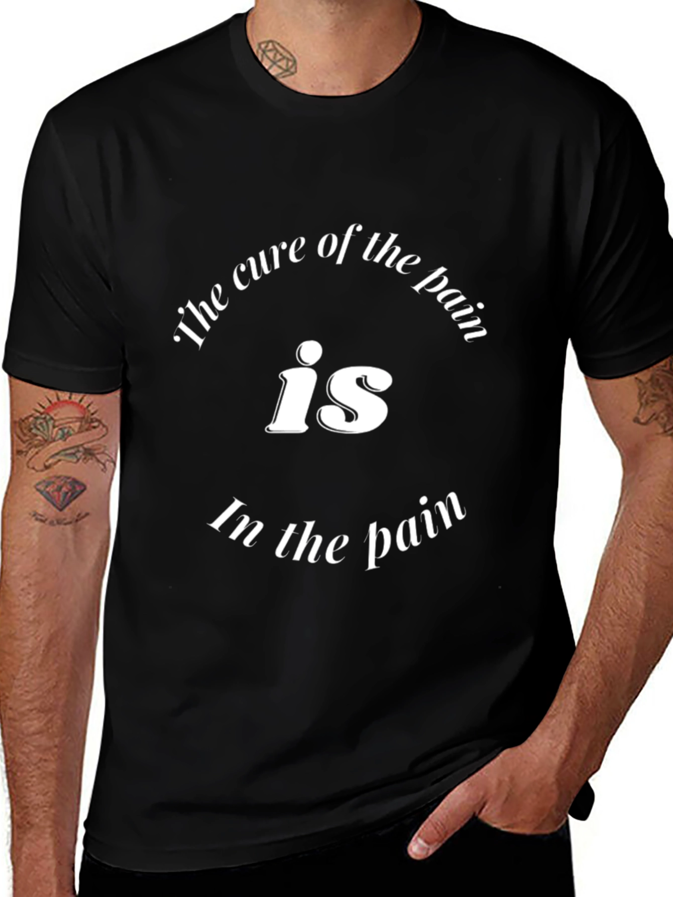 The Cure of Pain Graphic T-Shirt