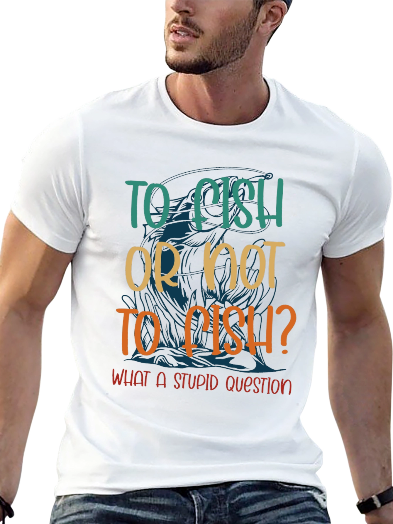To Fish Or Not To Fish? Graphic T-Shirt