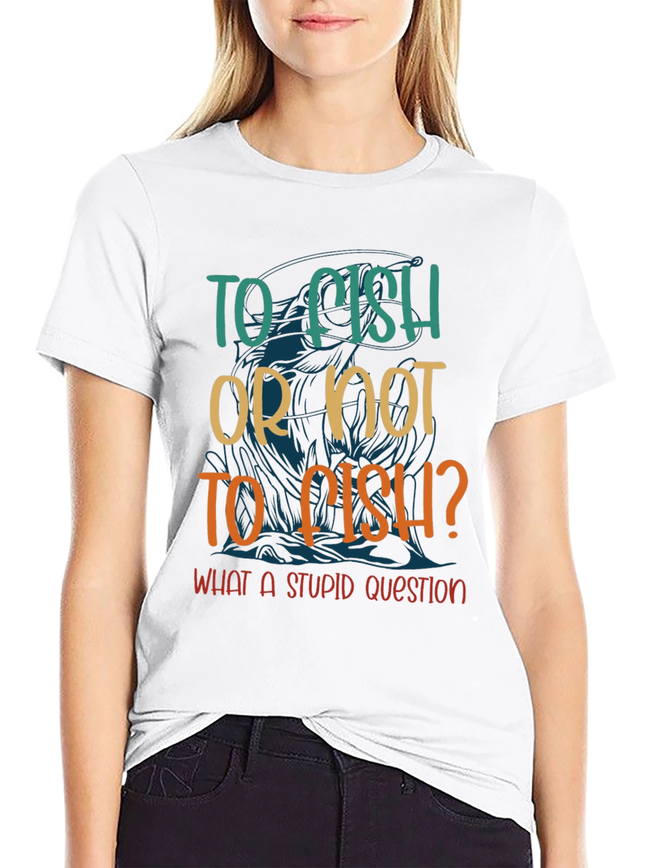 To Fish Or Not To Fish? Graphic T-Shirt
