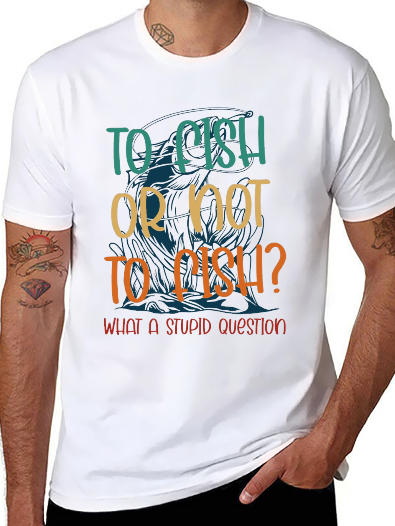 To Fish Or Not To Fish? Graphic T-Shirt