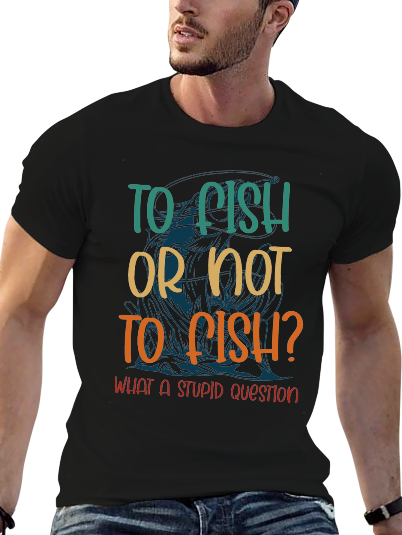 To Fish Or Not To Fish? Graphic T-Shirt