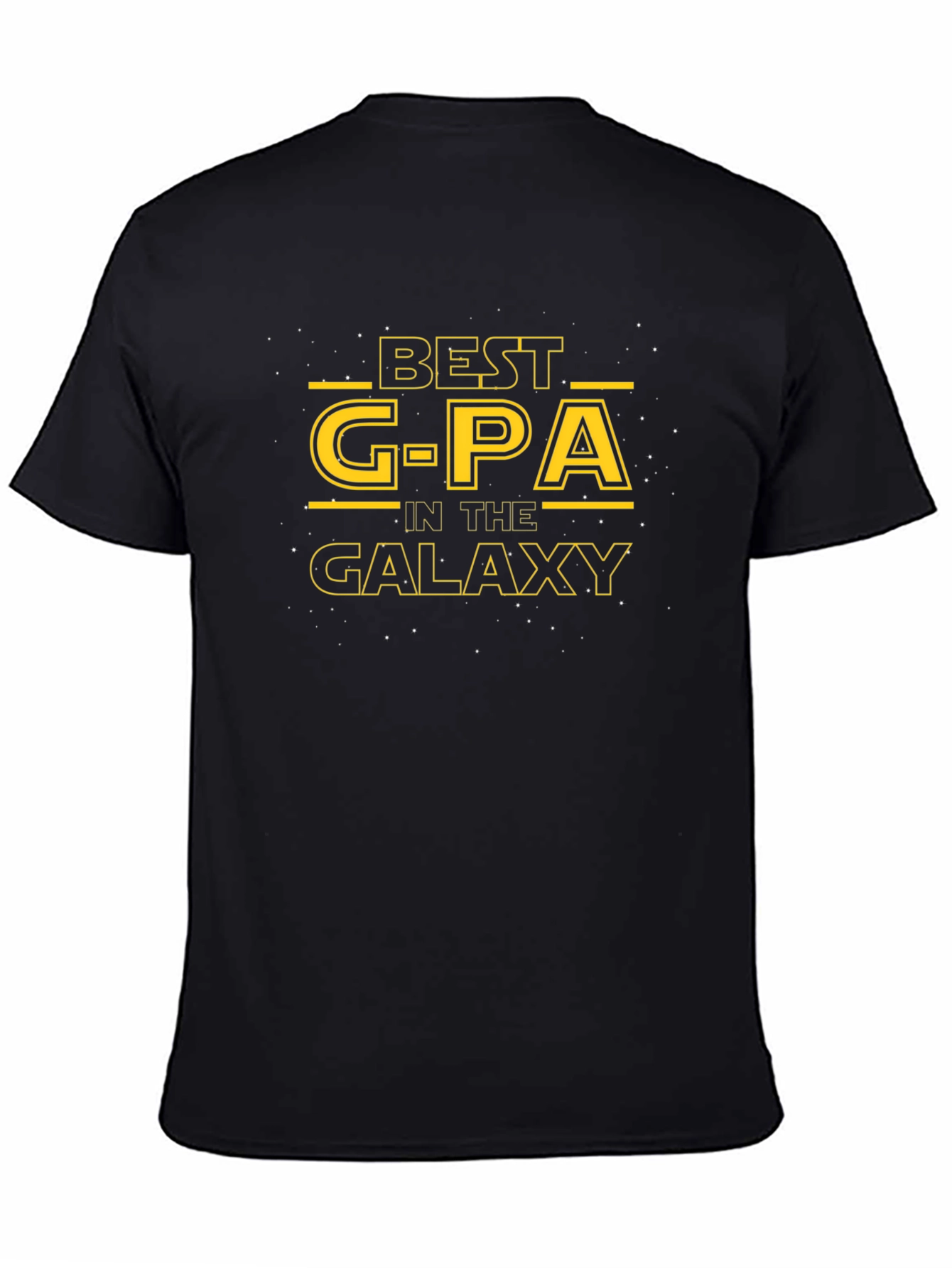 Best G-PA in the Galaxy Black T-Shirt