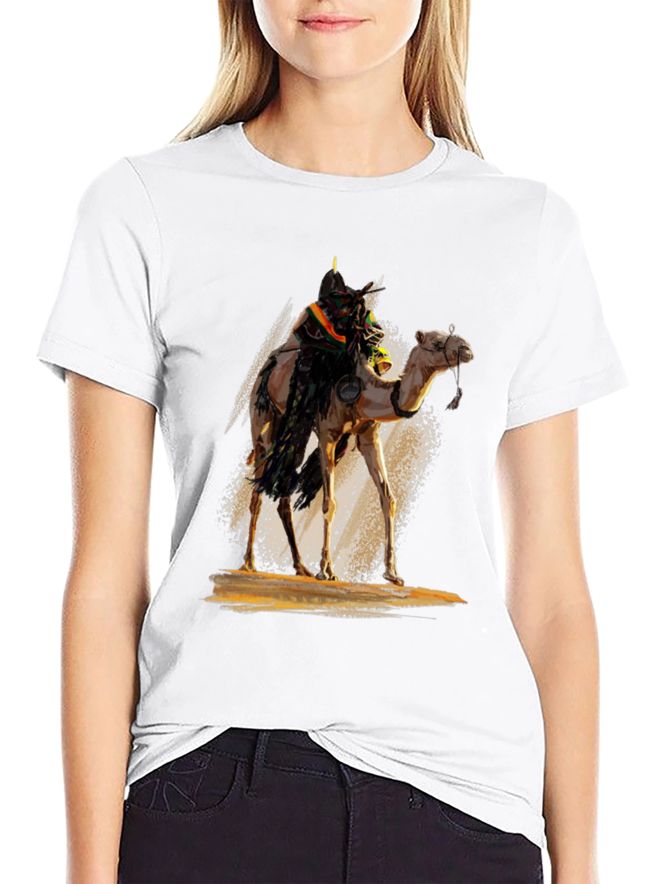 Camel Rider Graphic T-Shirt