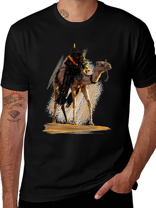 Camel Rider Graphic T-Shirt