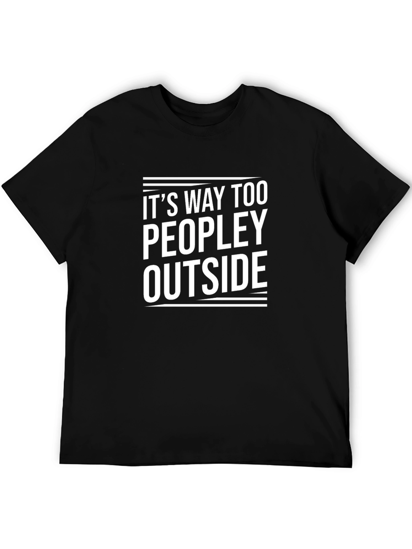 Funny Too Peopley Graphic Tee