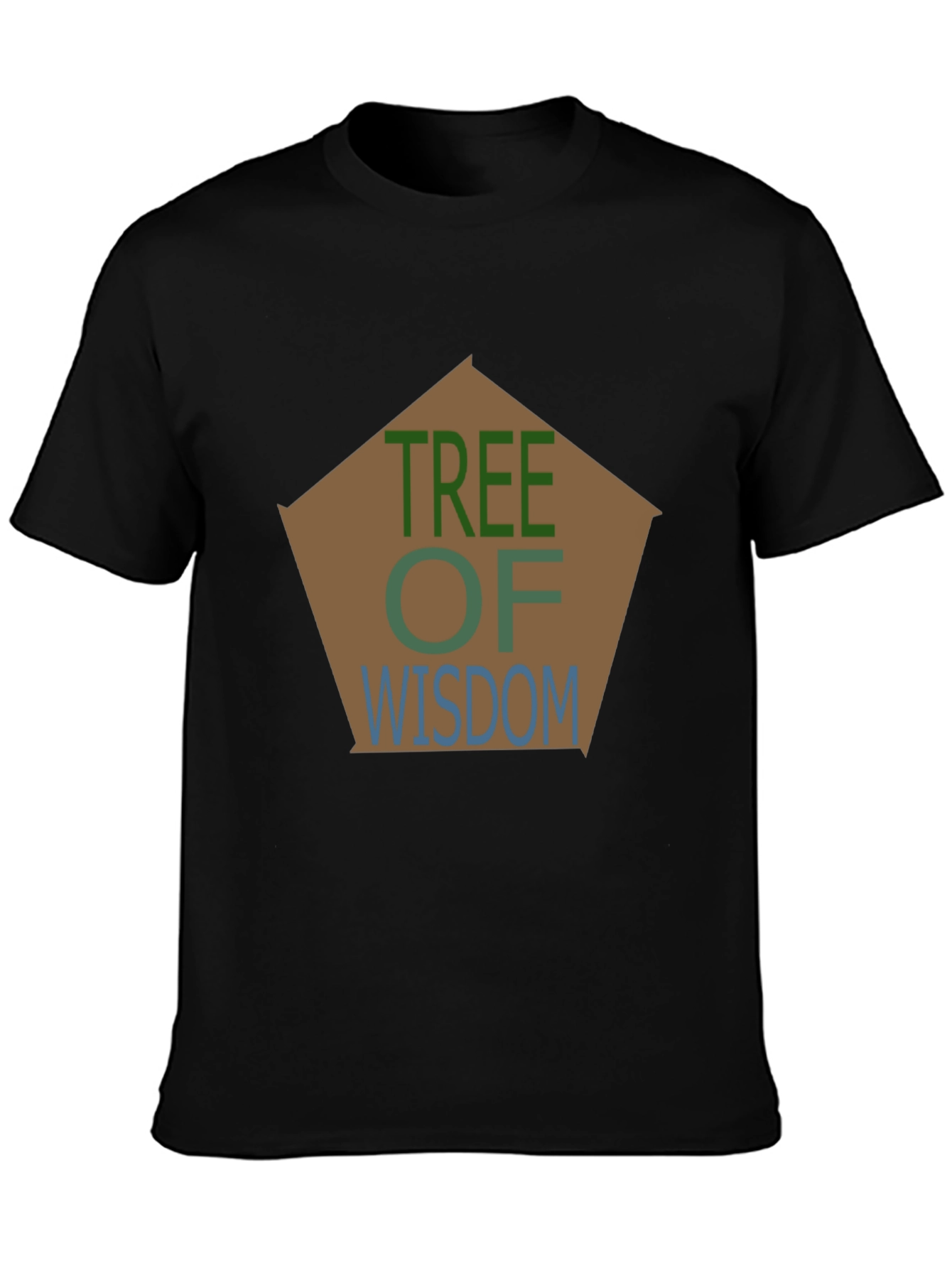 Tree of Wisdom Graphic T-Shirt - Classic Black Tee