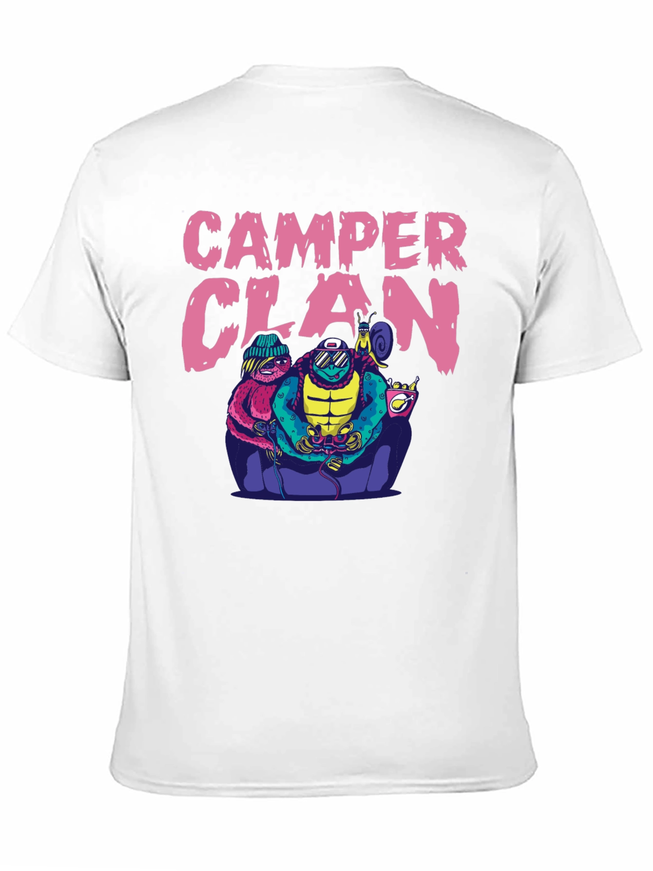 Camper Clan Graphic Tee - Gamer Style