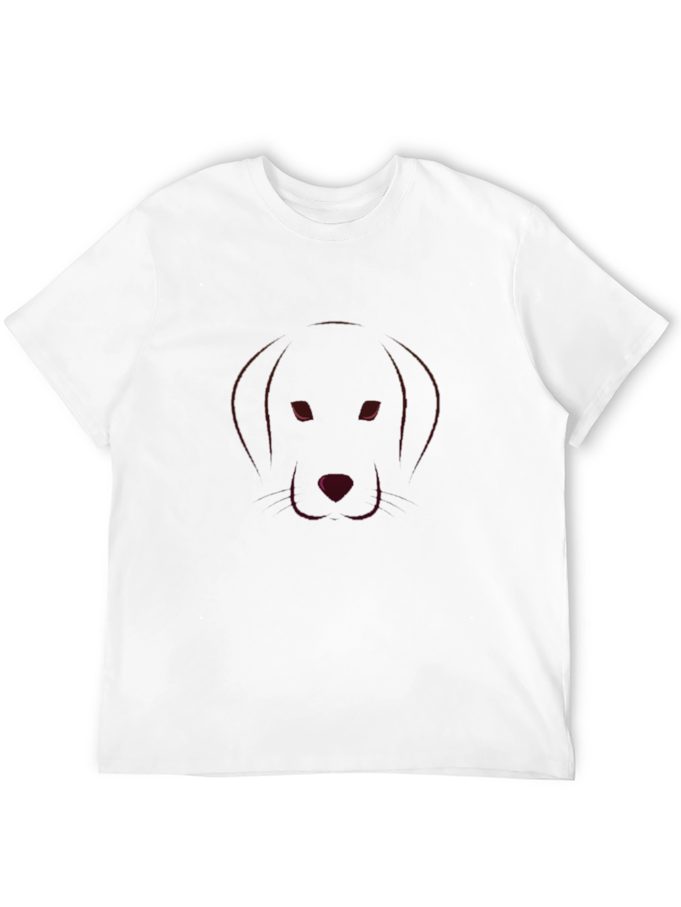 Dog Outline Tee - Black